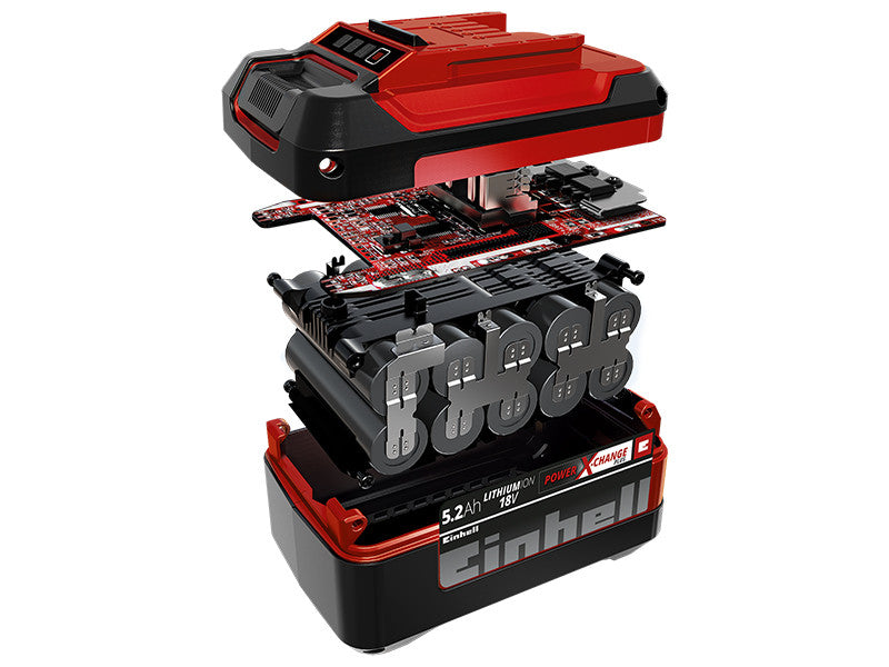 Pack de carregador ràpid + bateria de 5,2 Ah 18 V Einhell