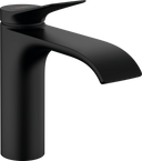 Vivenis Mezclador monomando de lavabo 110 sin vaciador automático negro mate Hansgrohe HANSGROHE - 1