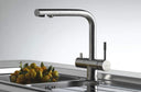 Grifo de agua filtrada bimando de tres vías y caño alto ATLAS CLEAR WATER INOX FRANKE FRANKE - 3