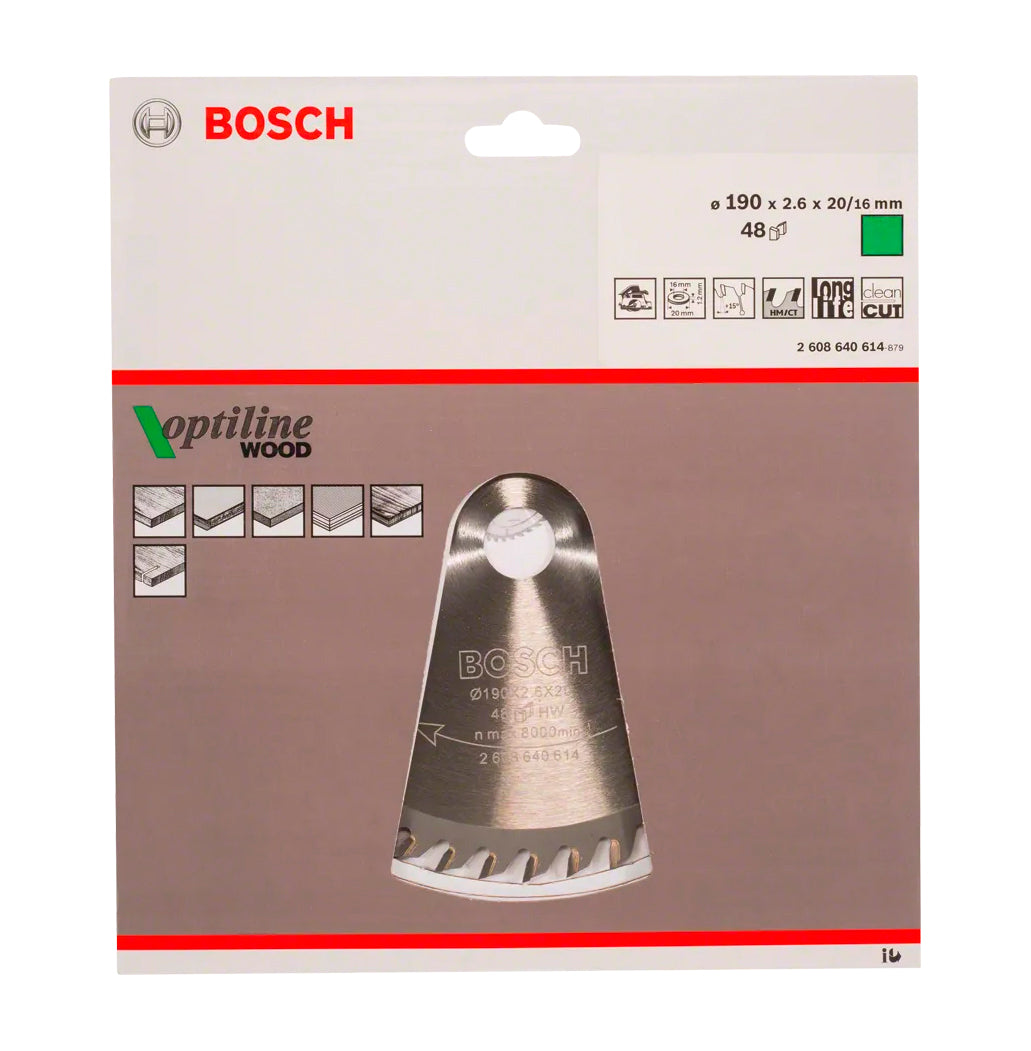 Disc de serra circular Optiline Wood Bosch