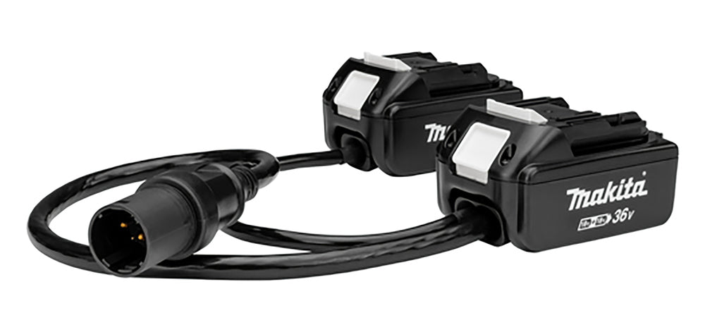 Motxilla amb 2 adaptadors 18V sense bateries 191A64-2 PDC01 Makita