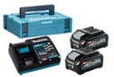 Kit de 2 bateries de 4.0Ah XGT i carregador ràpid en maletí Makita 191J97-1