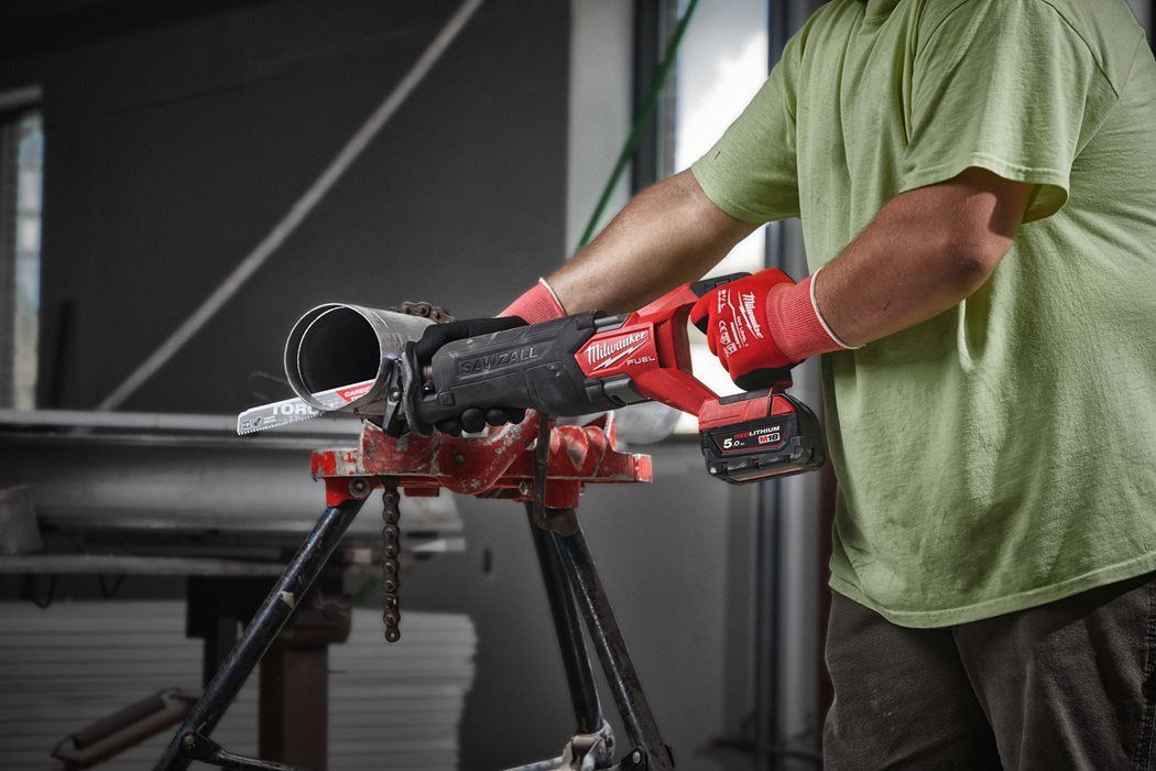 Powerpack 6 eines + 2 bat. de 5,0 Ah + carregador + bossa Milwaukee M18 FPP6L2-502B