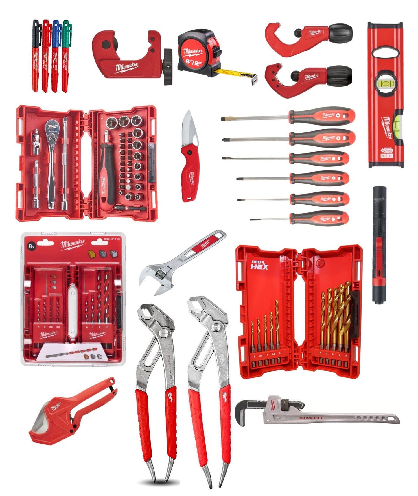 Kit d’instal·lador Packout amb 17 eines Milwaukee
