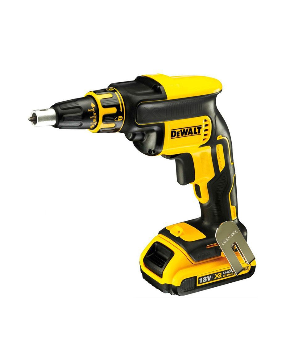 Tornavís per a plaques de guix Dewalt DCF620D2- 18 V, 2 bateries de 2,0 Ah amb maletí