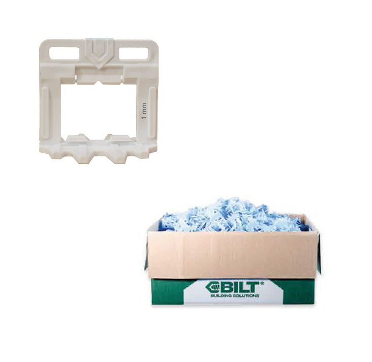 Capsa de brides d’1.0mm, 1000uds Nox Clip BILT BSA113