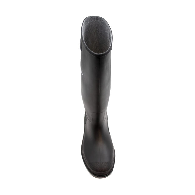 Bota d'aigua de PVC de canya alta negra Dunlop 380PP