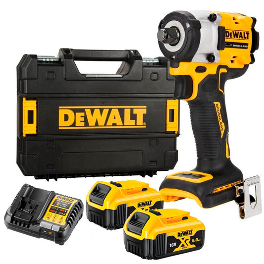 Clau d’impacte sense escombretes XR 1/2 18V LI-ION 5Ah Dewalt DCF921P2T
