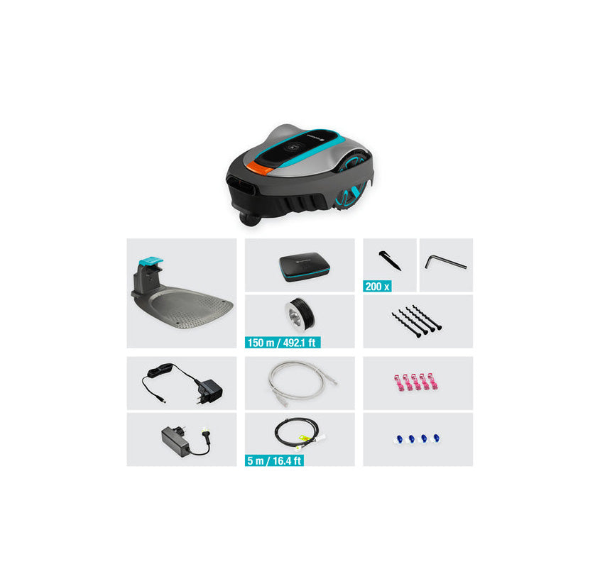 Robot tallagespa Smart SILENO City 500 m² Gardena 19602-74