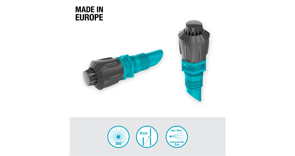 Tobera pulverizadora 5Uds 360º Gardena 13322-20 GARDENA - 3