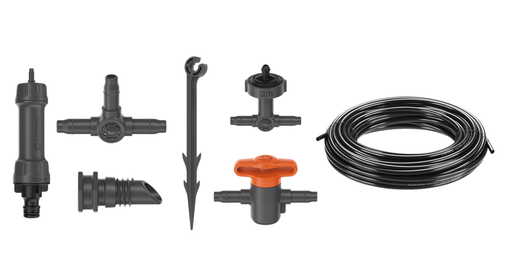 Set Balcones Micro-Dip para 15 plantas Gardena 13401-20 DEWALT - 2