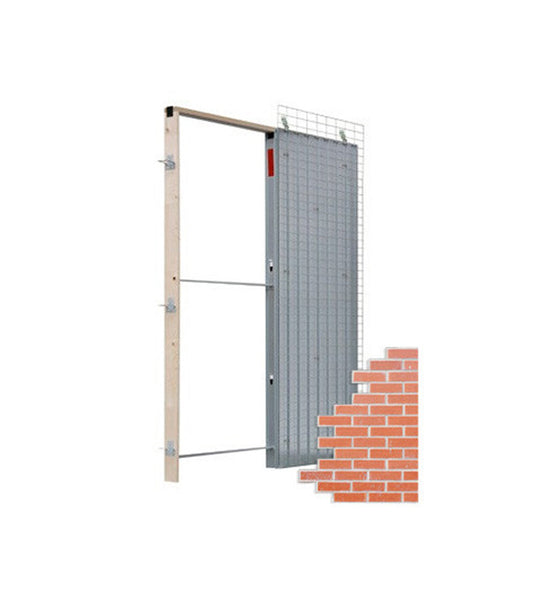 Estructura per a porta corredissa per a paret d’obra de 90mm