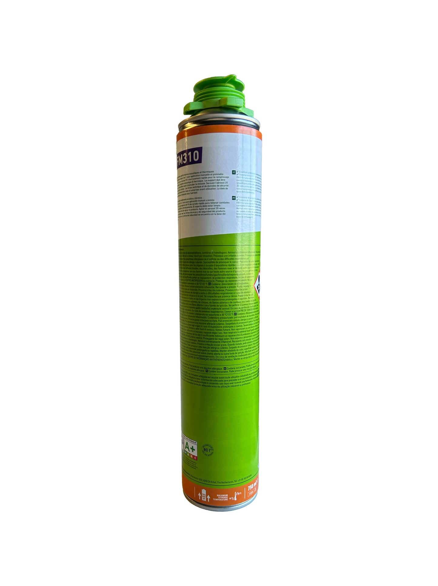 Caixa de 12 unitats de pots d’escuma de poliuretà 2 en 1 Illbruck 750ml FM310