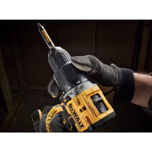 Trepant percutor XR 18 V d’edició limitada del centenari amb 2 bateries de 2 Ah + maletí Dewalt DCD100YD2T
