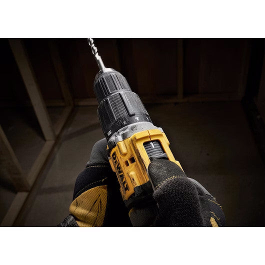 Trepant percutor XR 18 V d’edició limitada del centenari amb 2 bateries de 2 Ah + maletí Dewalt DCD100YD2T