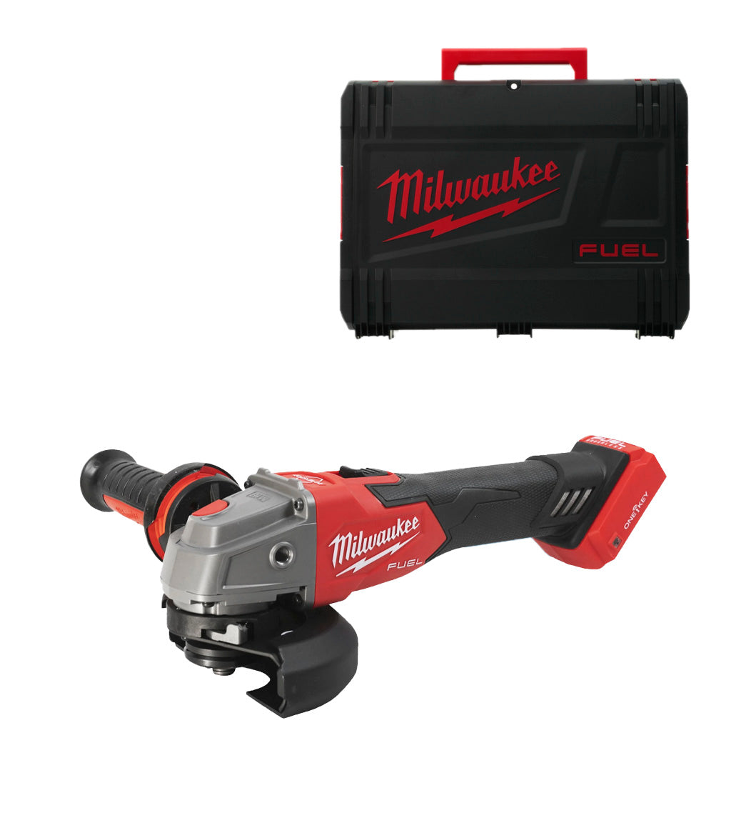 Esmoladora angular M18 de 125mm Fuel ONE-KEY amb maletí Milwaukee M18 ONEFSAG125XB-0X