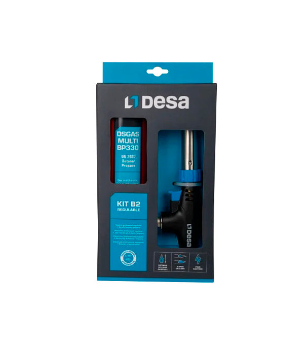 Kit de bufador de gas B2 regulable - EU 7/16" Desa 42503110