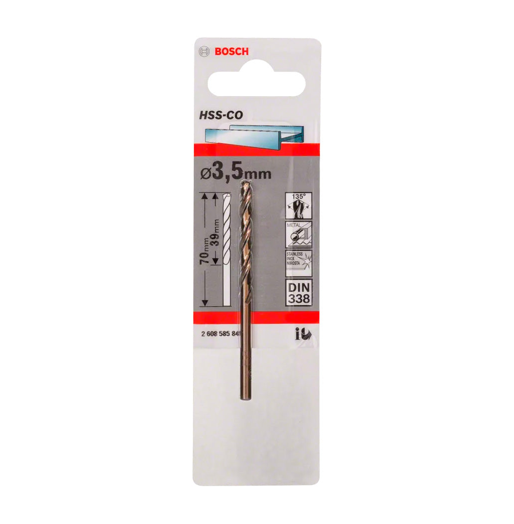 Broca de cobalt HSS-Co DIN338 Bosch