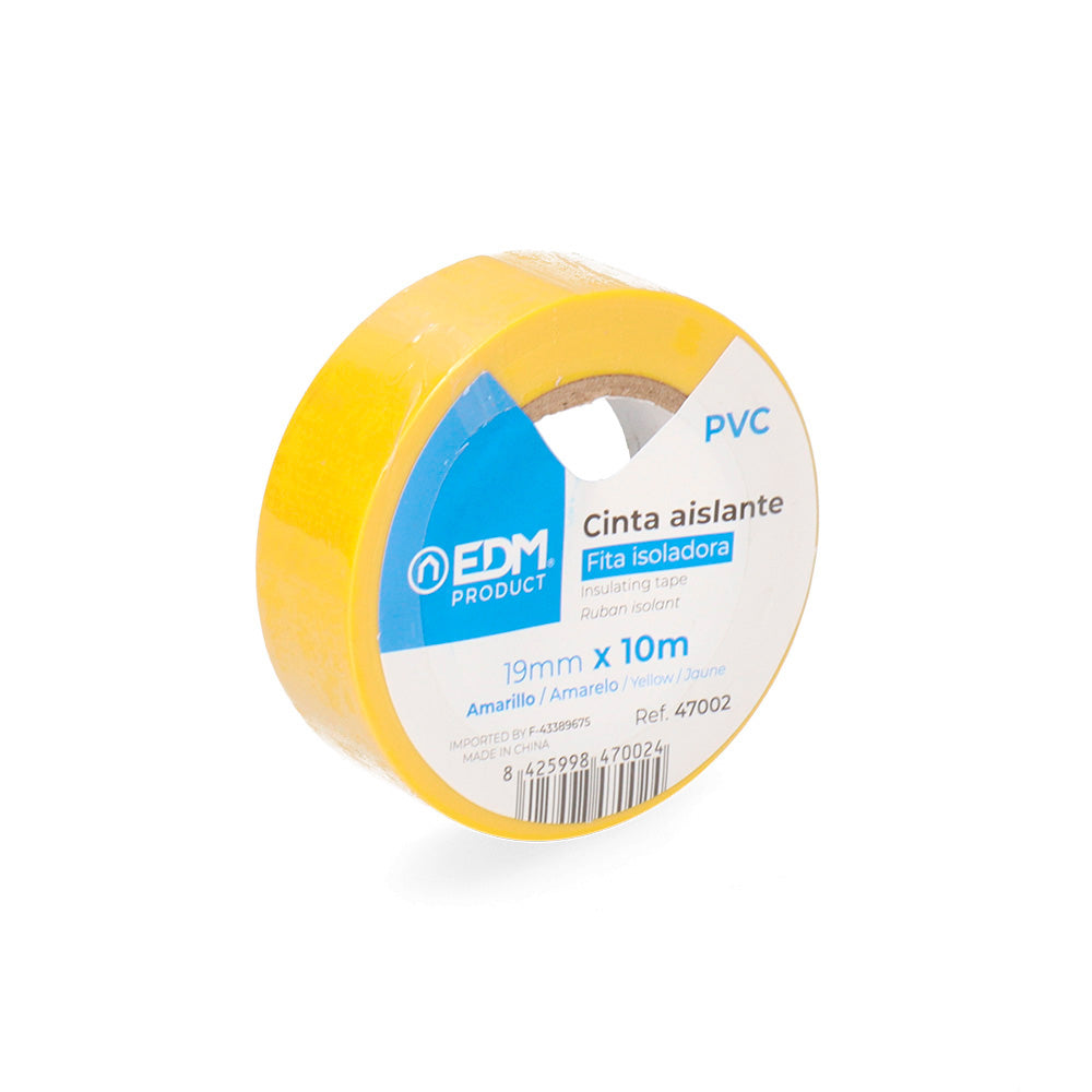 Cinta aïllant de qualitat superior 19 mm × 10 m