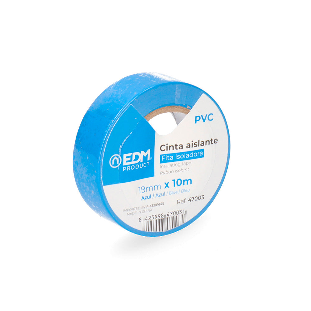 Cinta aïllant de qualitat superior 19 mm × 10 m