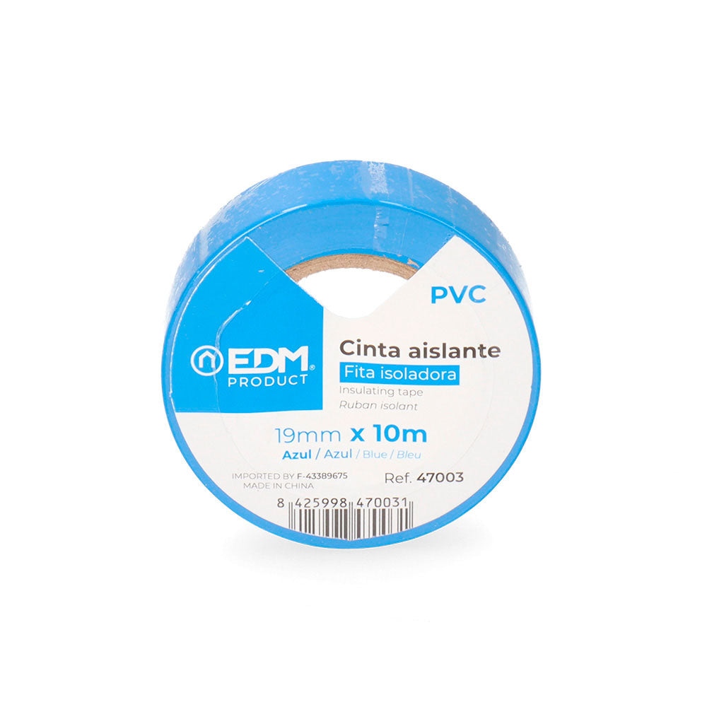 Cinta aïllant de qualitat superior 19 mm × 10 m