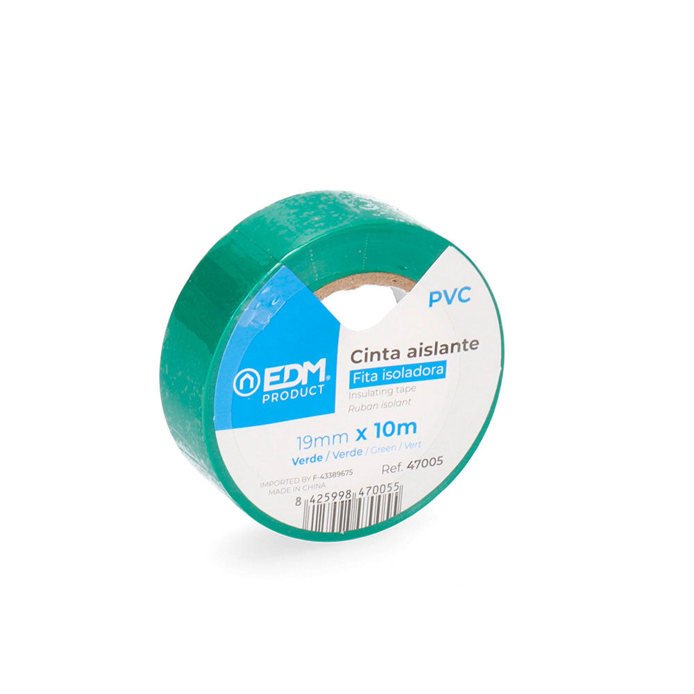 Cinta aïllant de qualitat superior 19 mm × 10 m