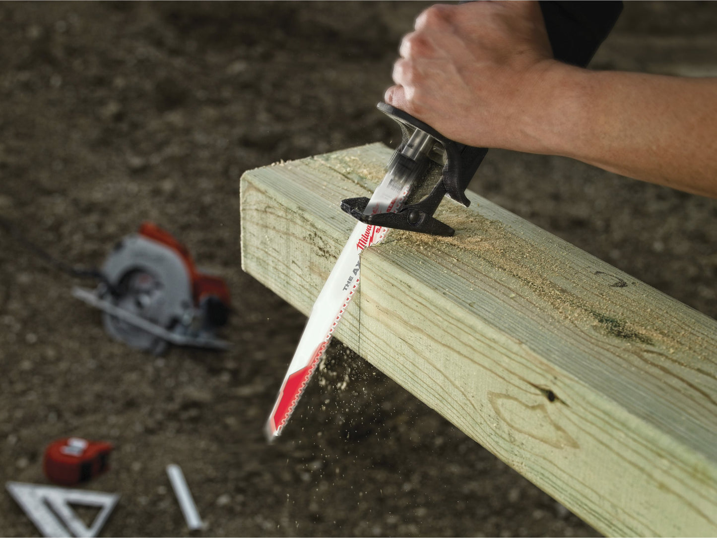Fulla de serra de sabre 230 mm x 5 TPI, 5 unitats Milwaukee THE AX DEMOLITION HEAVY DUTY