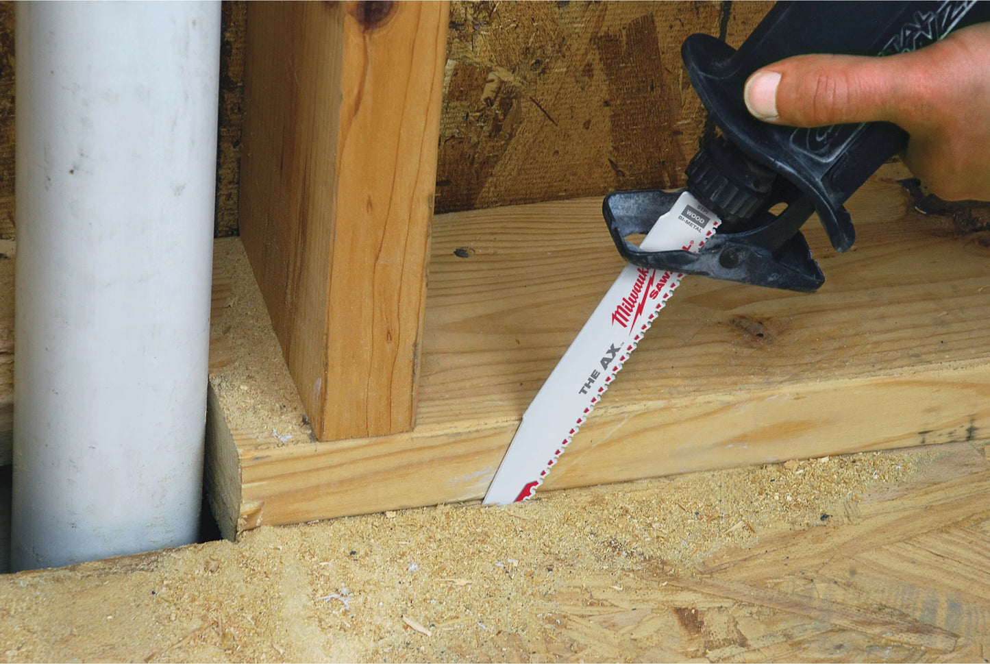 Fulla de serra de sabre 230 mm x 5 TPI, 5 unitats Milwaukee THE AX DEMOLITION HEAVY DUTY