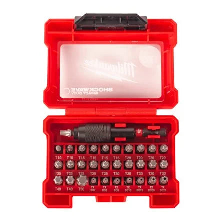 Estoig de puntes SHOCKWAVE Impact Duty de 32 peces Milwaukee