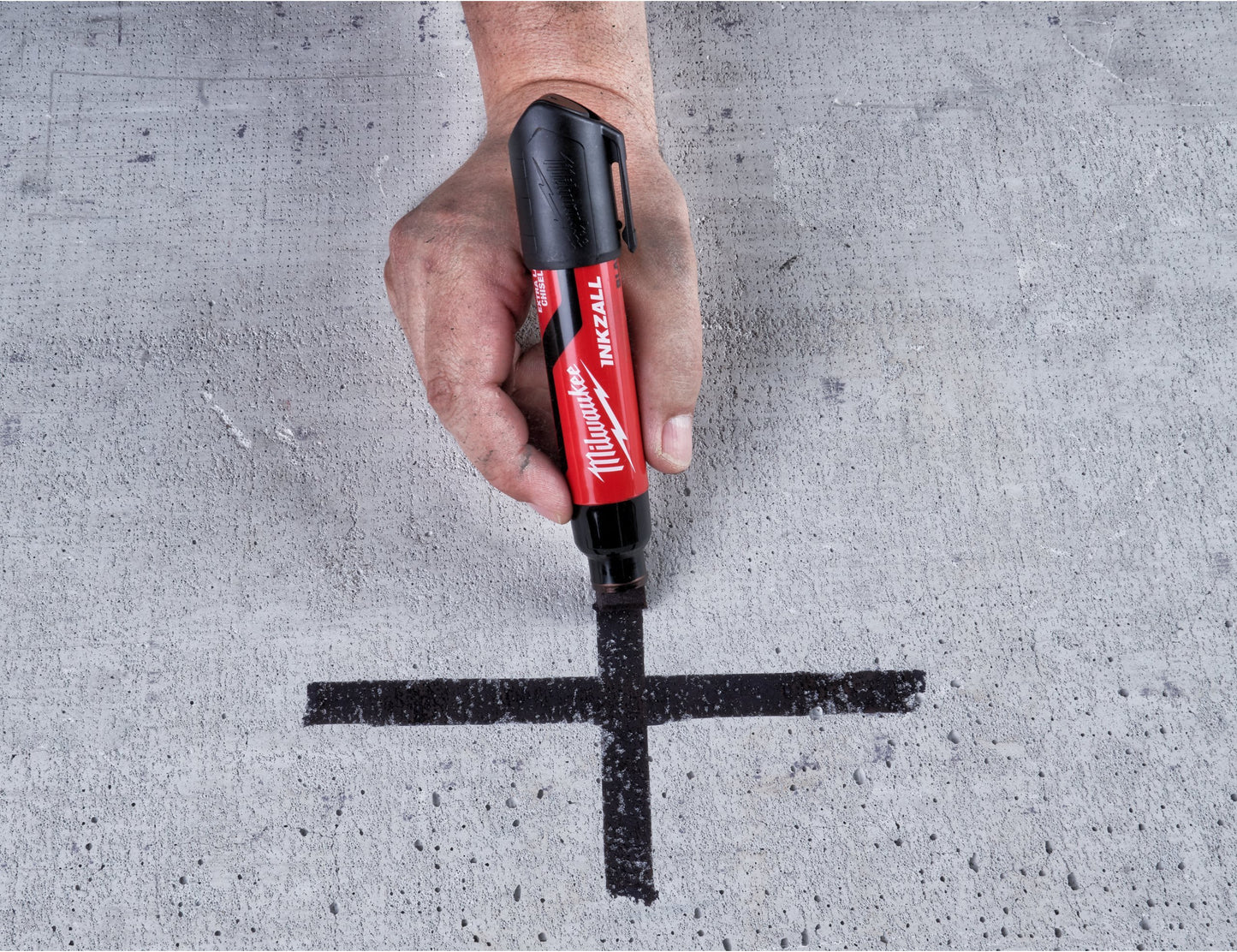 Retolador gruixut negre XL INKZALL Milwaukee