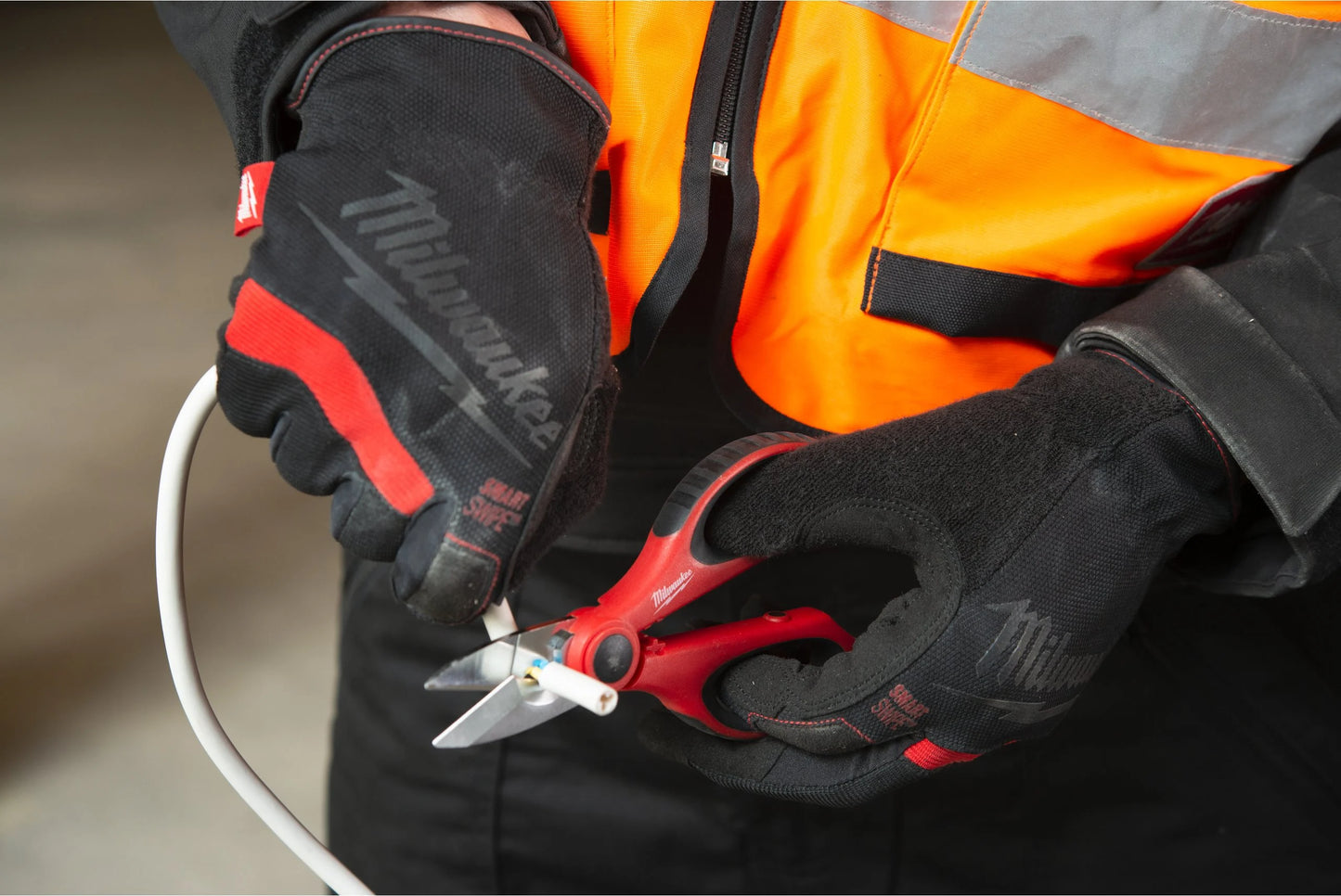 Tisores per a electricista Milwaukee