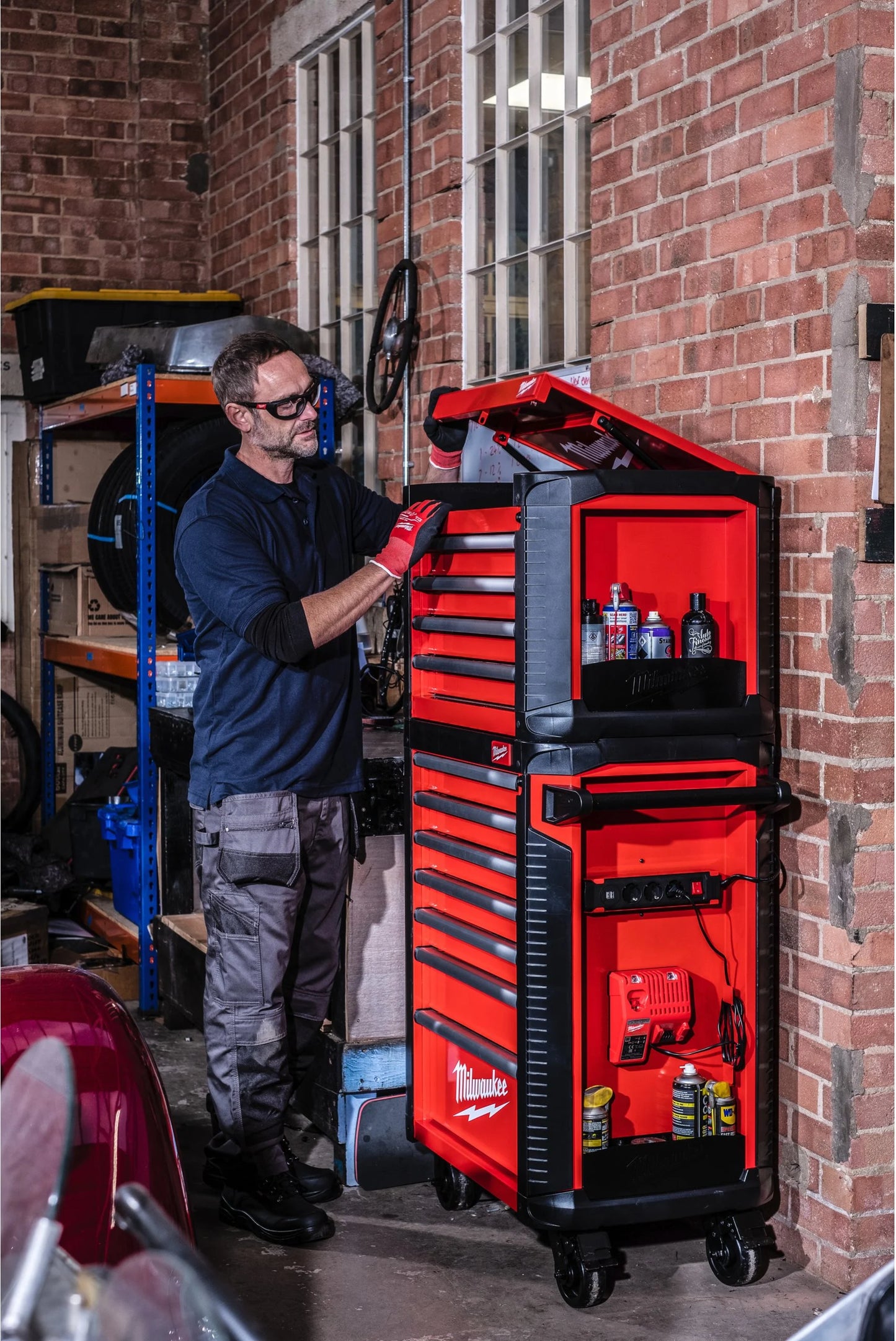 Carro d’eines amb 7 calaixos Toolguard de 78cm Milwaukee