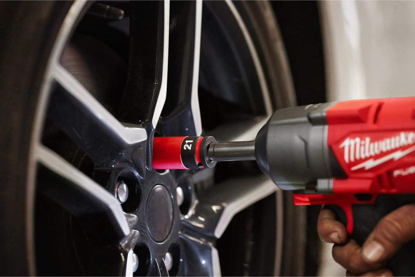 Joc de 3 vasos d’impacte hexagonals d’1/2" per a llantes Milwaukee