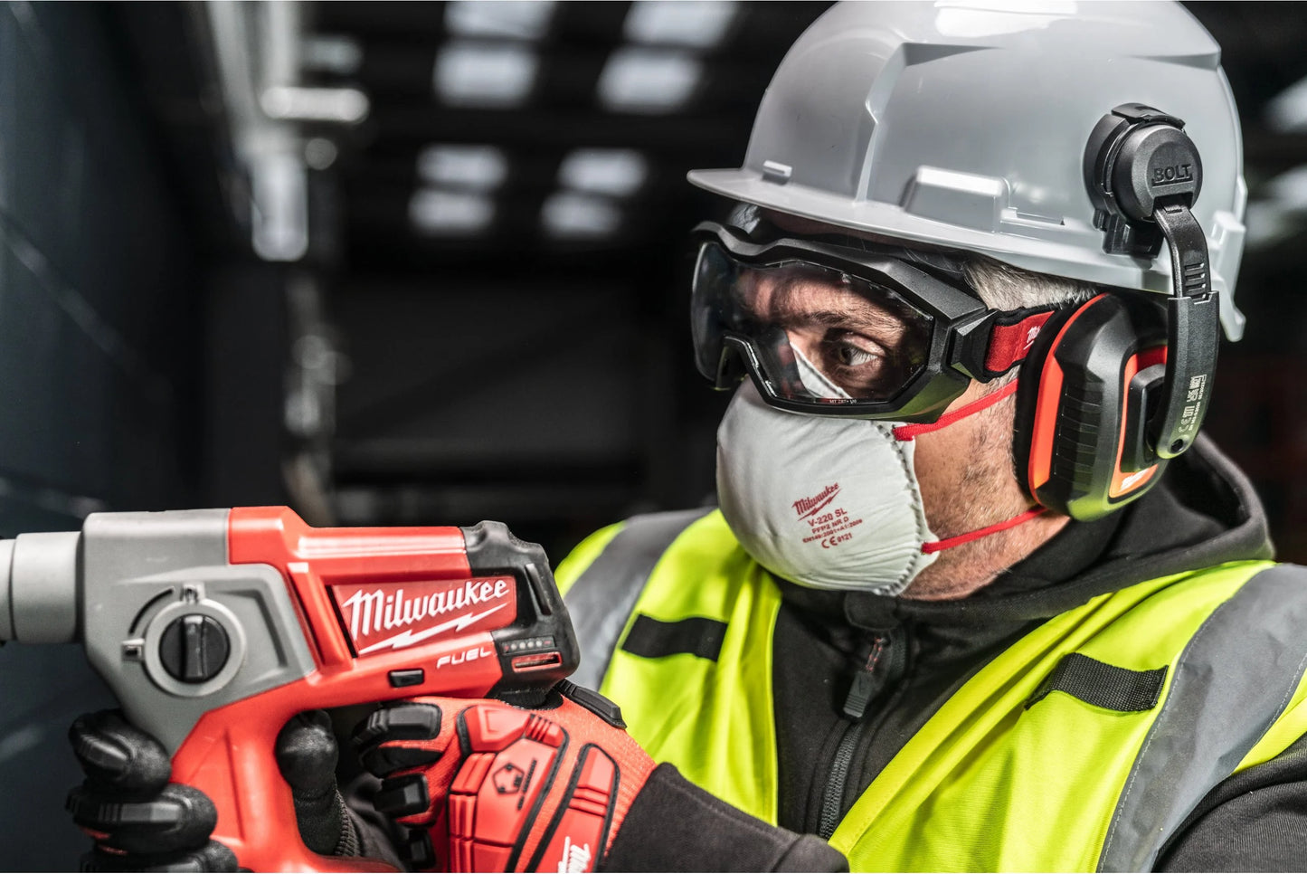 Ulleres de protecció panoràmiques de perfil alt ventilades Milwaukee