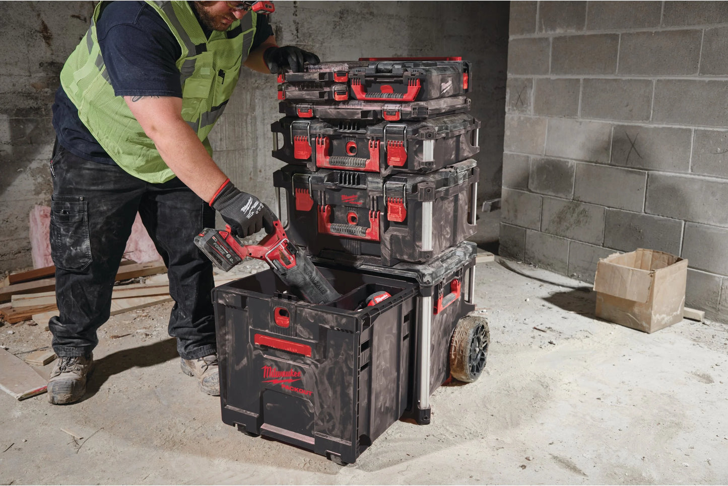 Bagul amb rodes i calaix PACKOUT Milwaukee