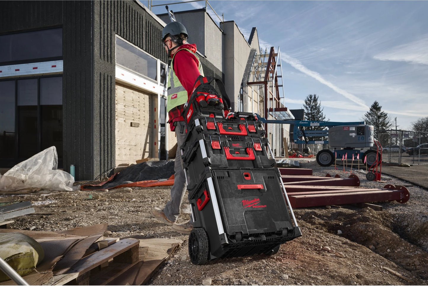 Bagul amb rodes i calaix PACKOUT Milwaukee