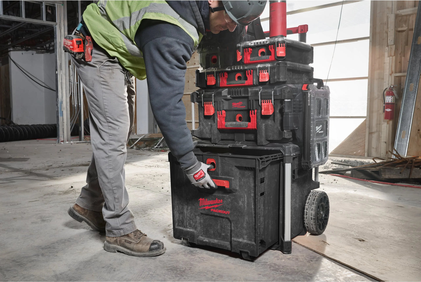 Bagul amb rodes i calaix PACKOUT Milwaukee