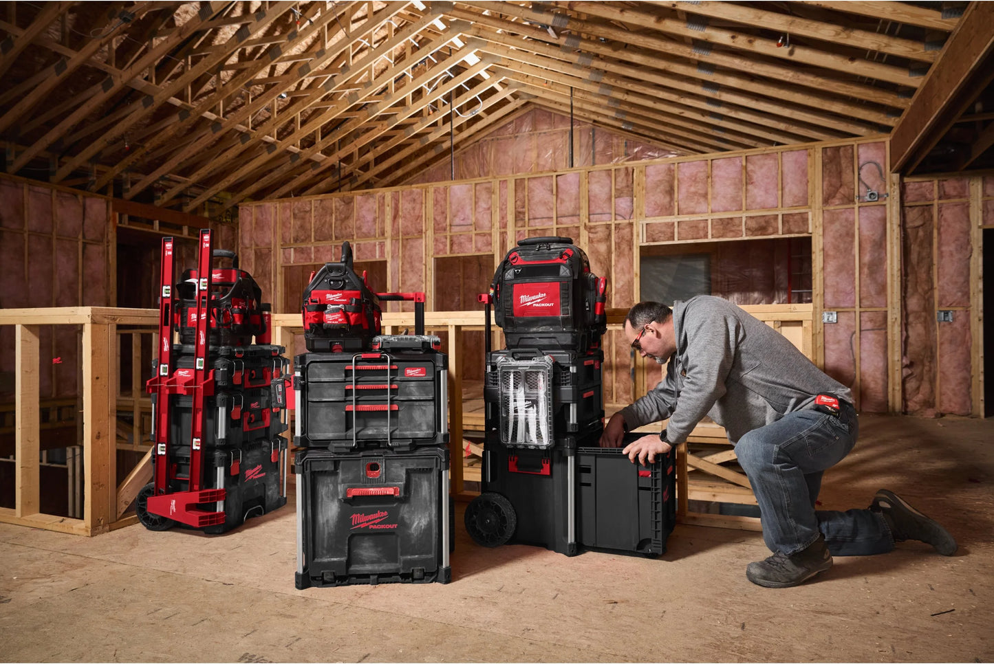 Bagul amb rodes i calaix PACKOUT Milwaukee