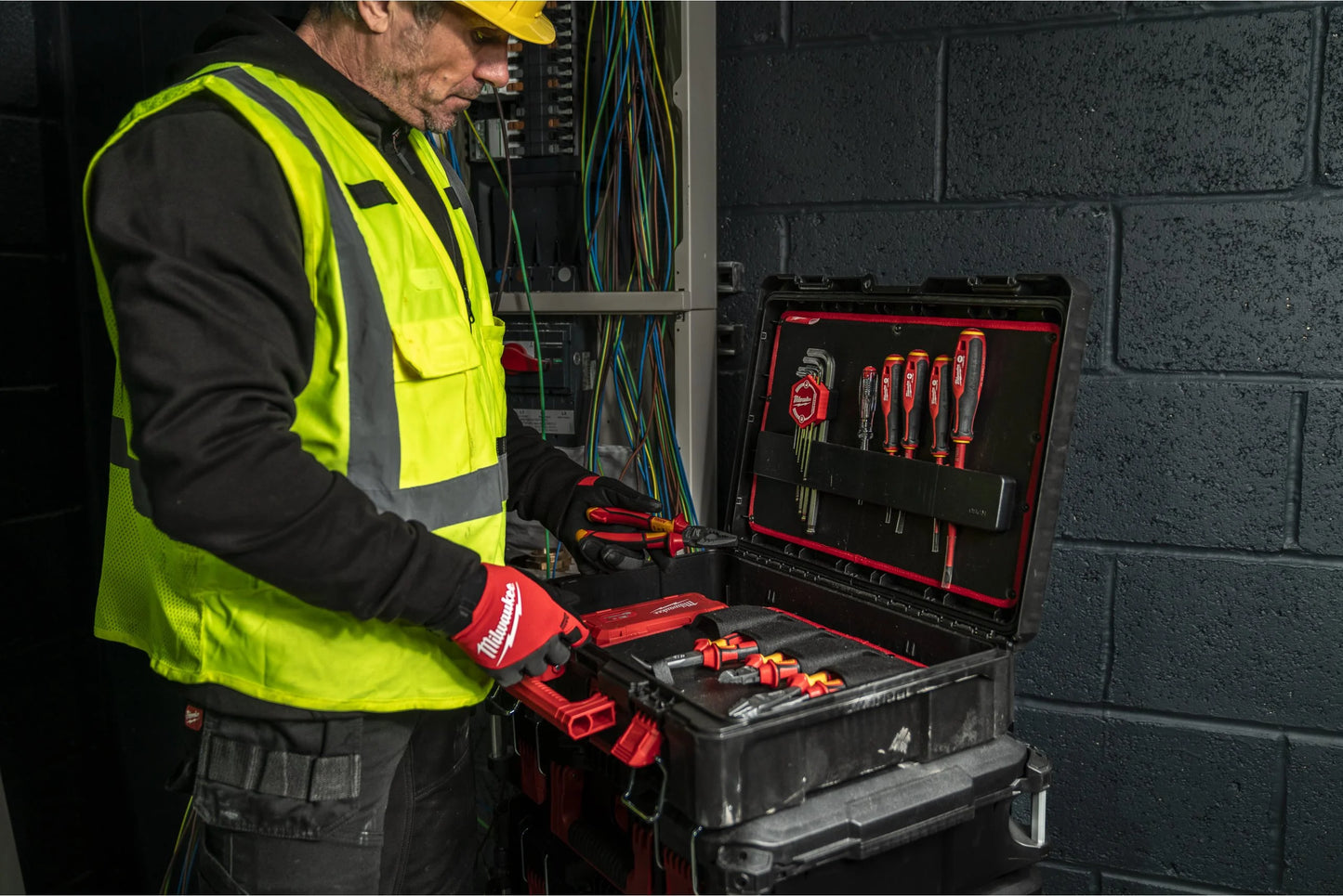PACKOUT Set d’electricista de 62 peces Milwaukee
