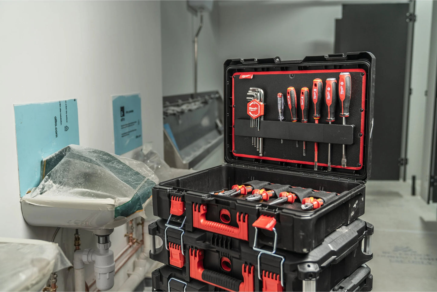 PACKOUT Plumbing Set de 74 peces per a lampisteria Milwaukee