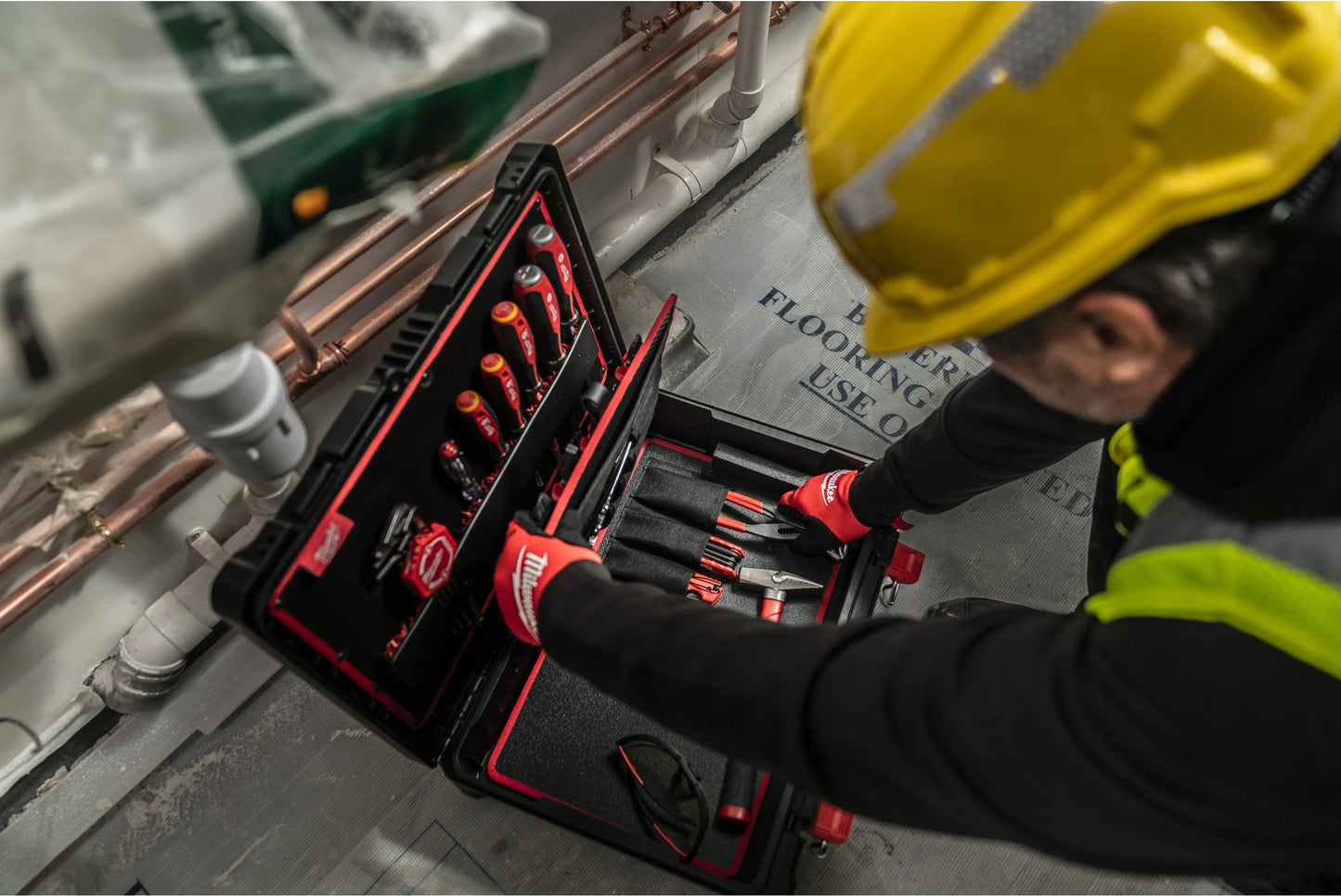 PACKOUT Plumbing Set de 74 peces per a lampisteria Milwaukee