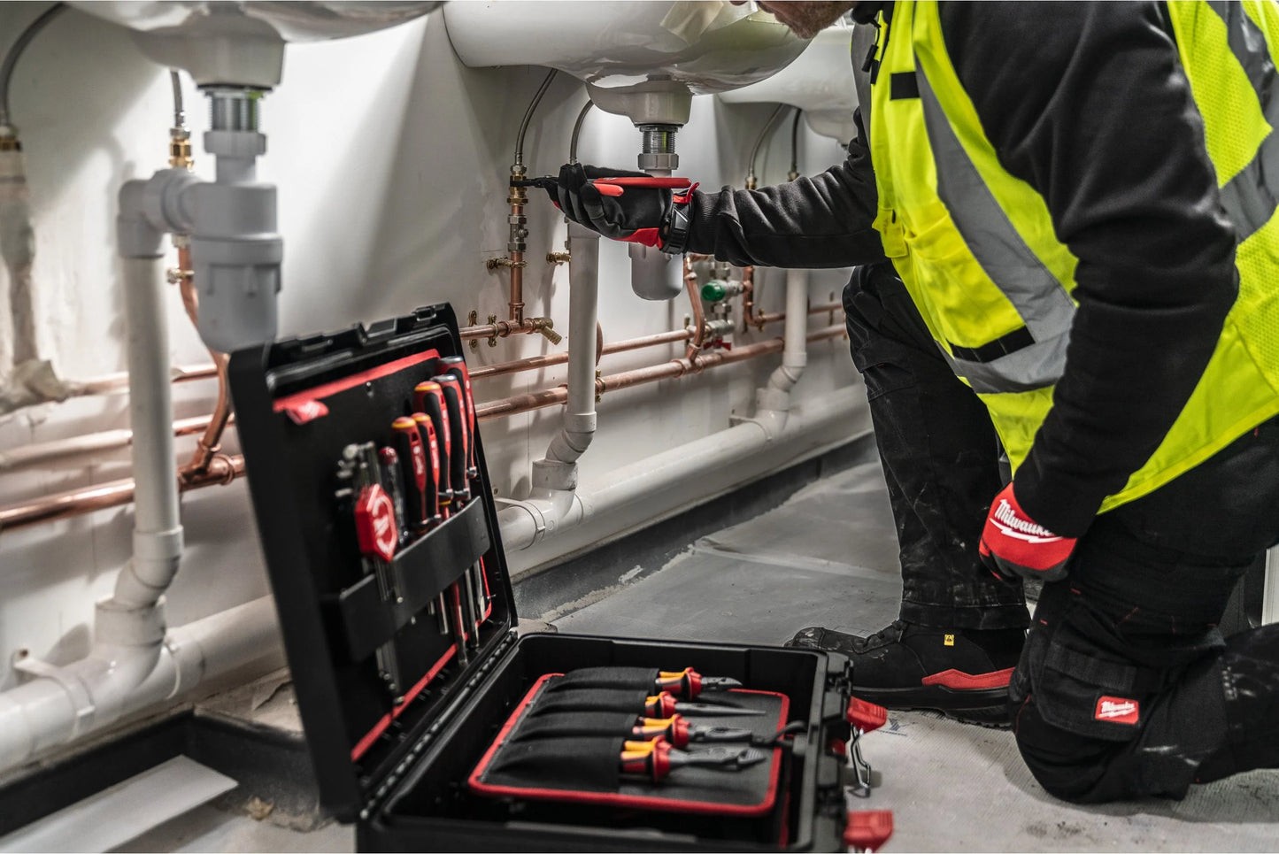 PACKOUT Plumbing Set de 74 peces per a lampisteria Milwaukee