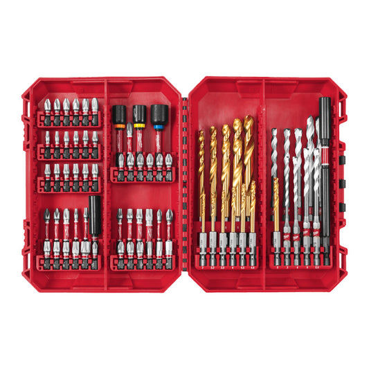 Estoig de 74 peces SHOCKWAVE Impact Duty Milwaukee
