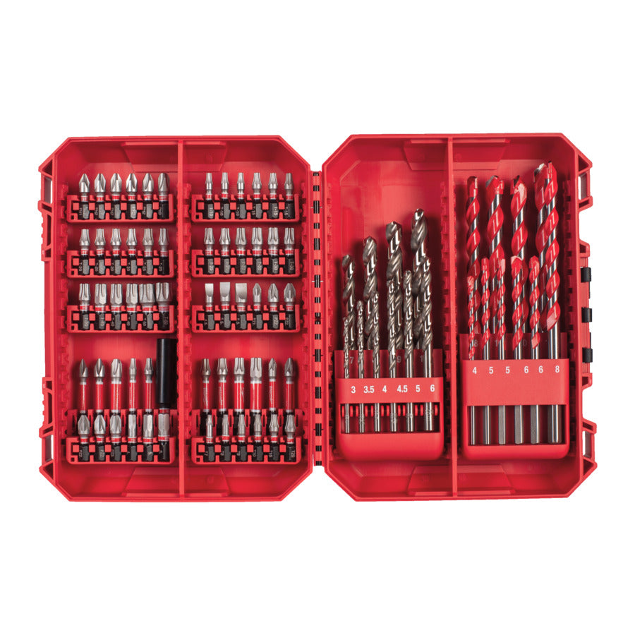 Estoig de 80 peces SHOCKWAVE Impact Duty Milwaukee