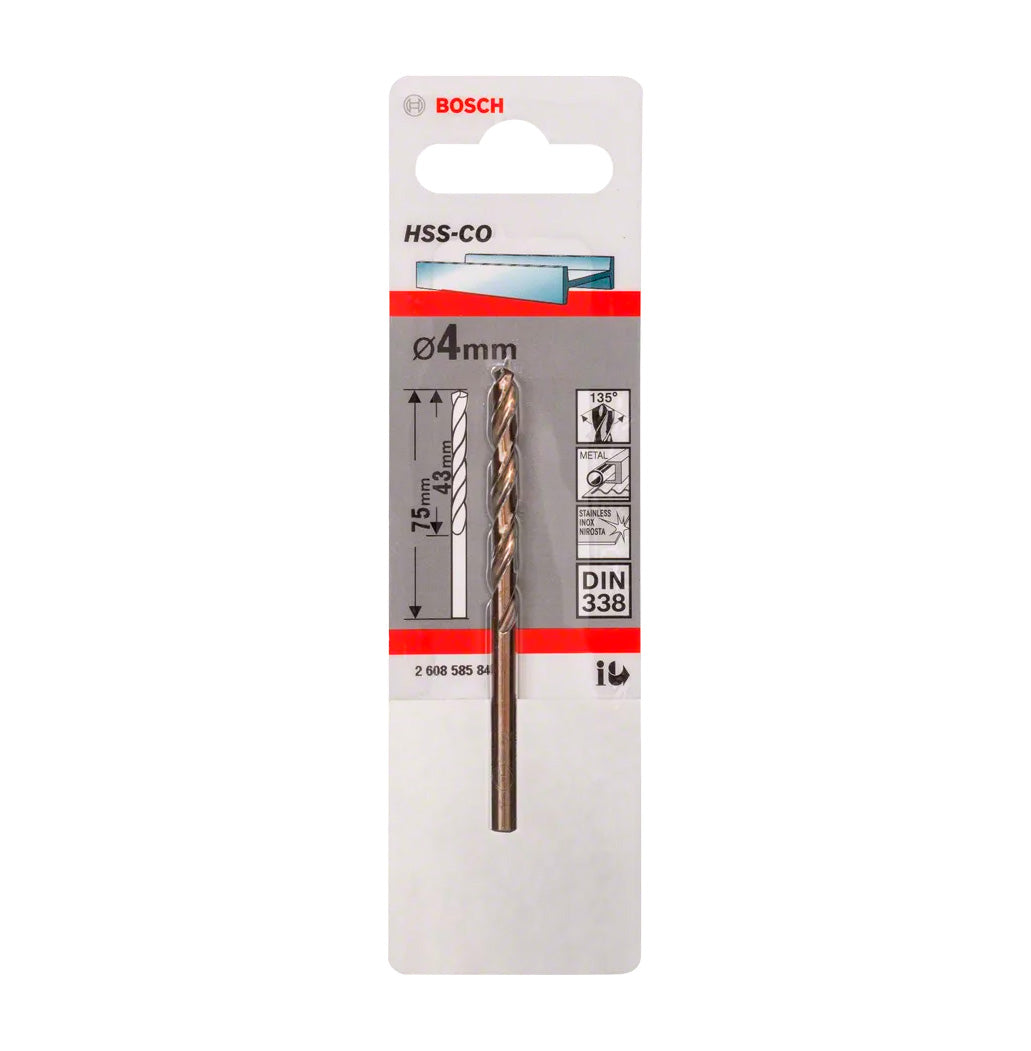 Broca de cobalt HSS-Co DIN338 Bosch