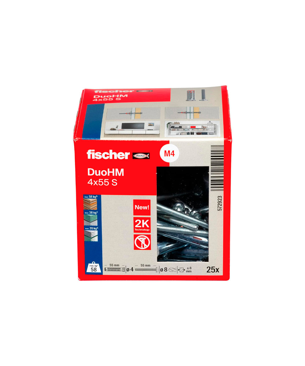 Caixa de tacs DuoHM S TX Fischer 25 unitats