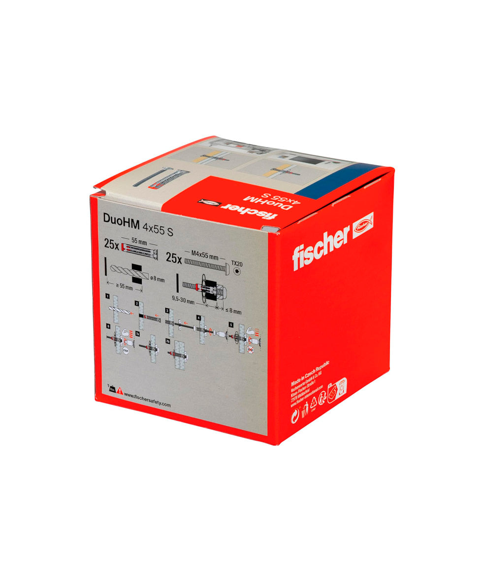 Caixa de tacs DuoHM S TX Fischer 25 unitats