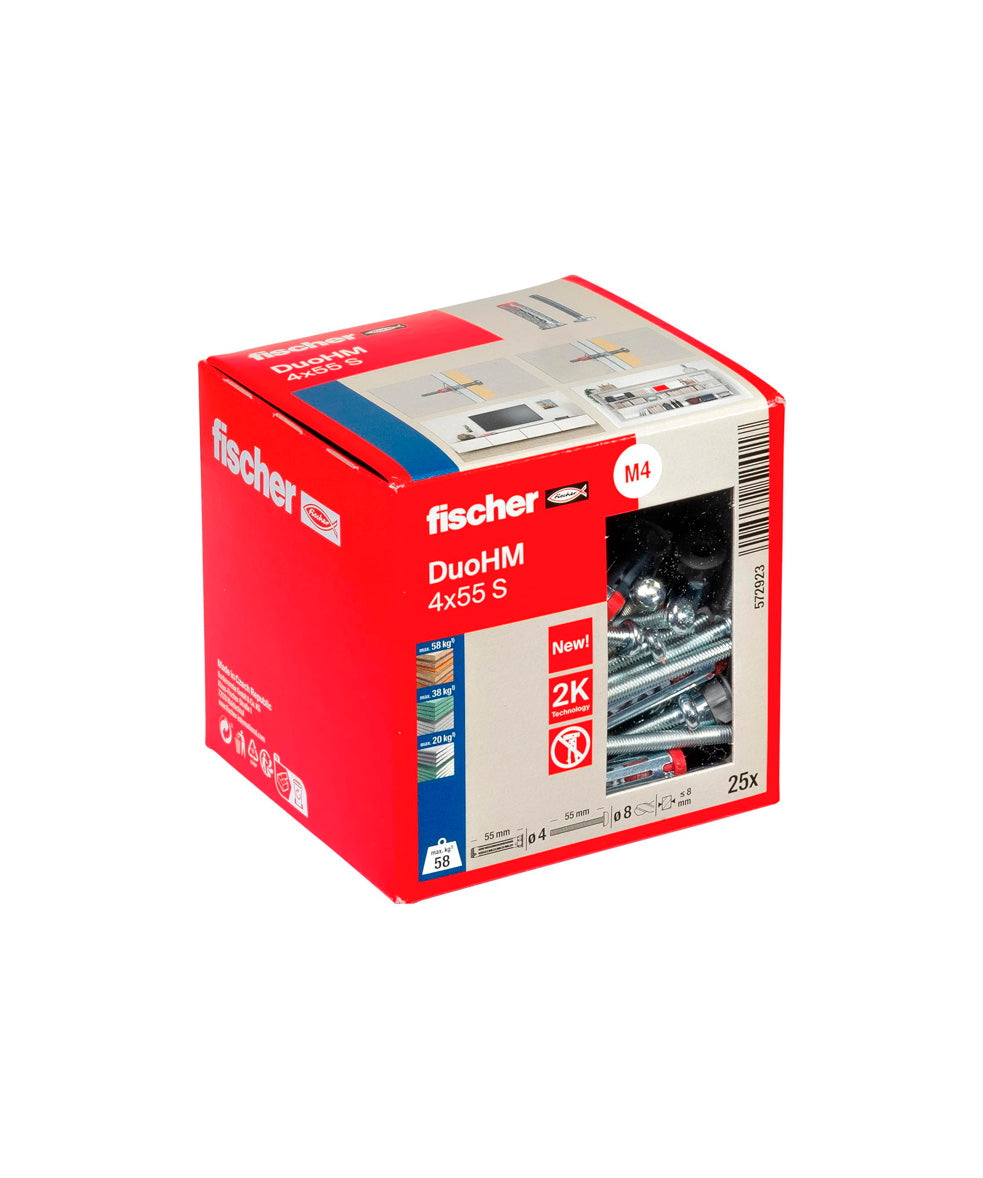 Caixa de tacs DuoHM S TX Fischer 25 unitats
