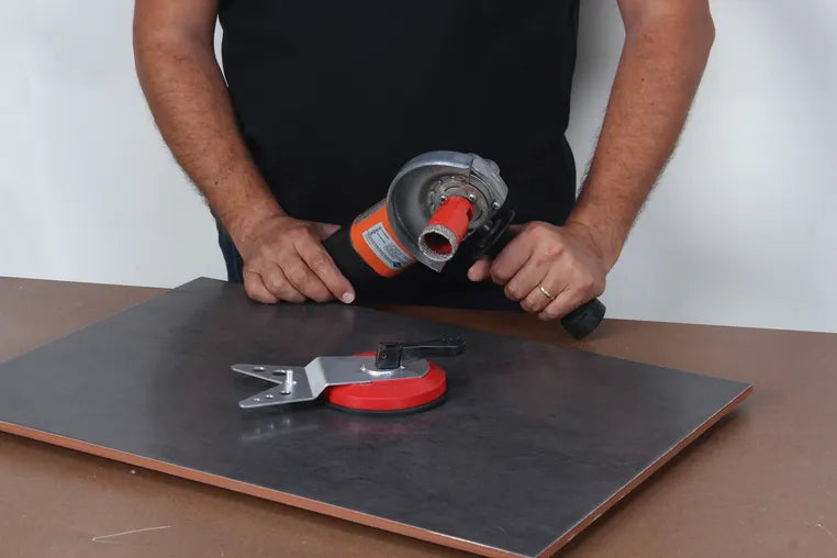 Kit de 4 broques de diamant + guia Multidrill DRYGRES Rubi