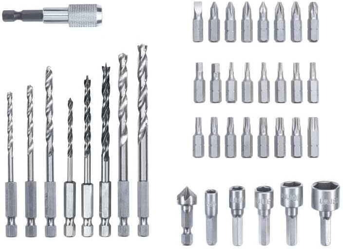 Joc de broques i puntes de 39pcs KWB 49108955